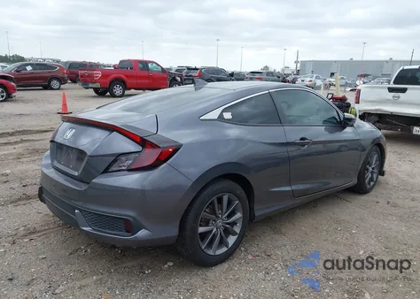 2020 Honda Civic Ex z USA, uszkodzony, nr VIN 2HGFC3B34LH350839